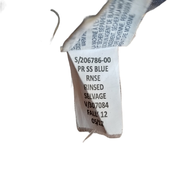 Gap  Dark Blue Denim Stretch Jeans size 8 - Picture 11 of 11